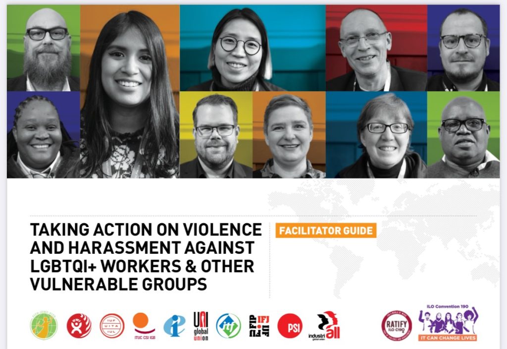 Featured image for - Council of Global Unions: New training materials on ILO C190 focused on LGBTI workers