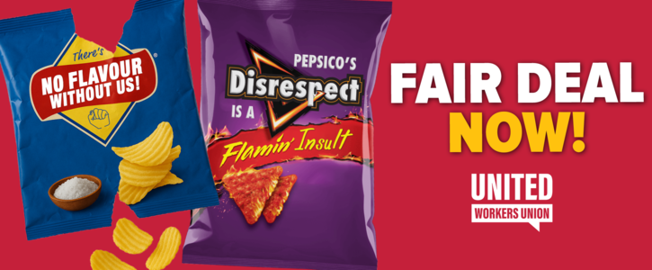 Featured image for - Australia: Doritos workers strike to protest PepsiCo’s insulting pay offer